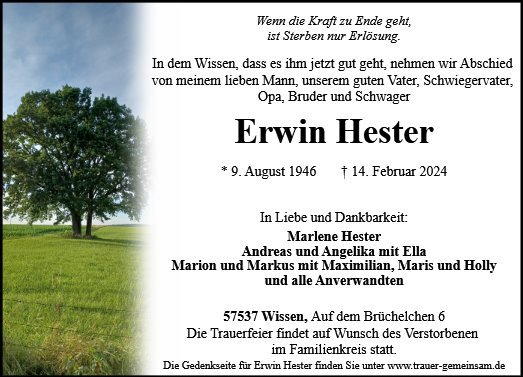 Erwin Hester