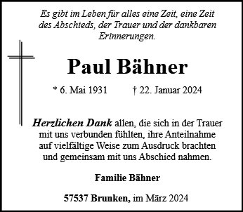 Paul Bähner