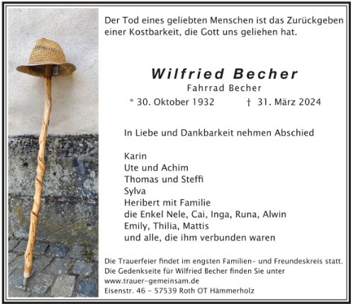 Wilfried Becher