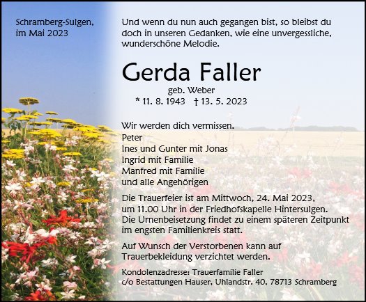 Gerda Faller