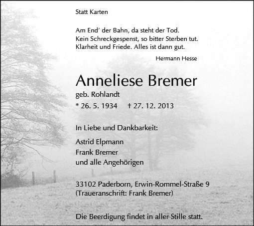 Anneliese Bremer