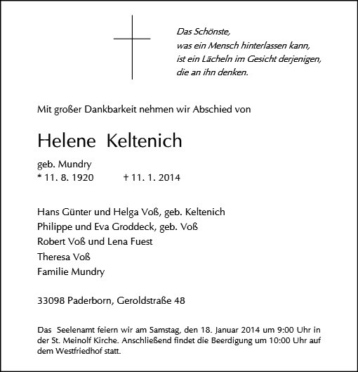 Helene Keltenich