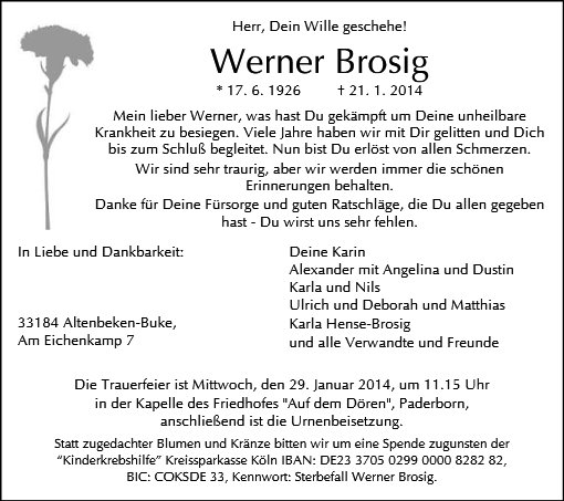 Werner Brosig