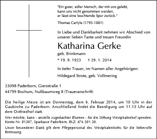 Katharina Gerke