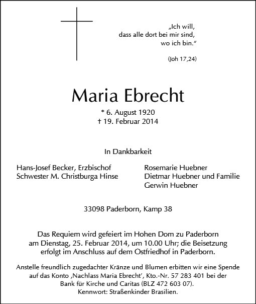 Maria Ebrecht