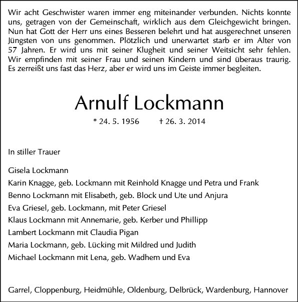 Arnulf Lockmann