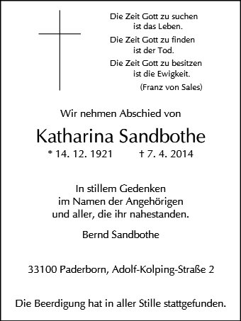 Katharina Sandbothe