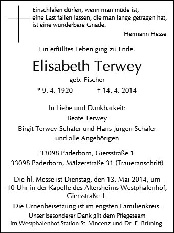 Elisabeth Terwey