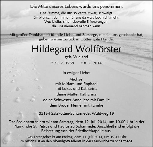 Hildegard Wolfförster