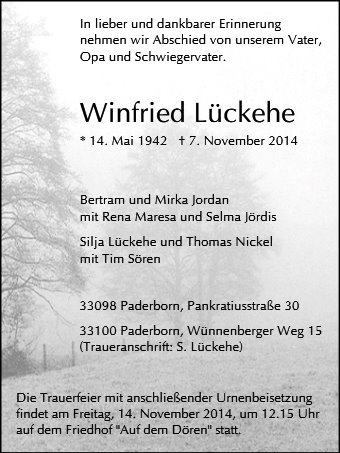 Winfried Lückehe