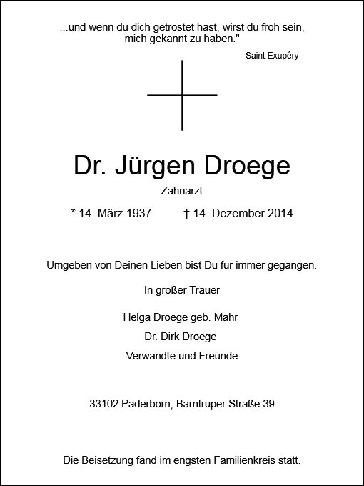 Jürgen Droege