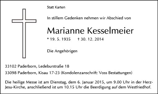 Marianne Kesselmeier