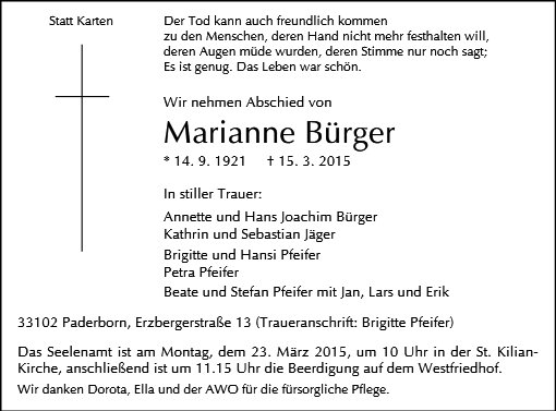 Marianne Bürger