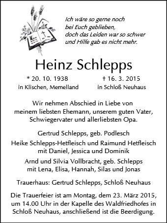 Heinz Schlepps