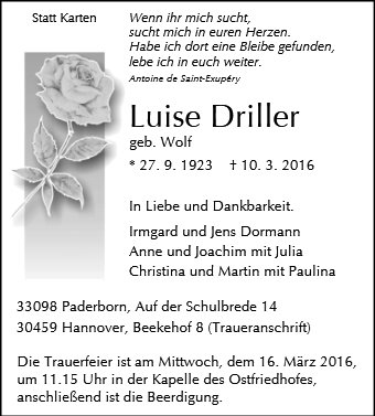 Luise Driller