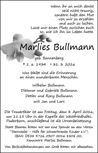 Marlies Bullmann