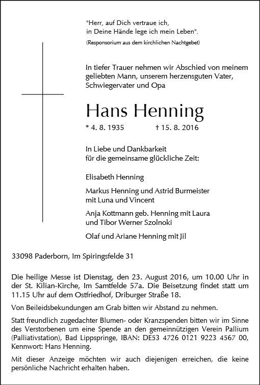 Hans Henning
