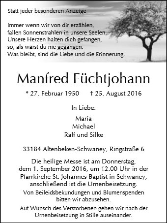 Manfred Füchtjohann