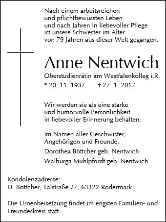Anne Nentwich