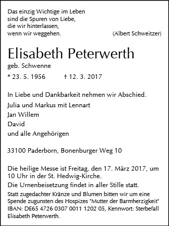 Elisabeth Peterwerth