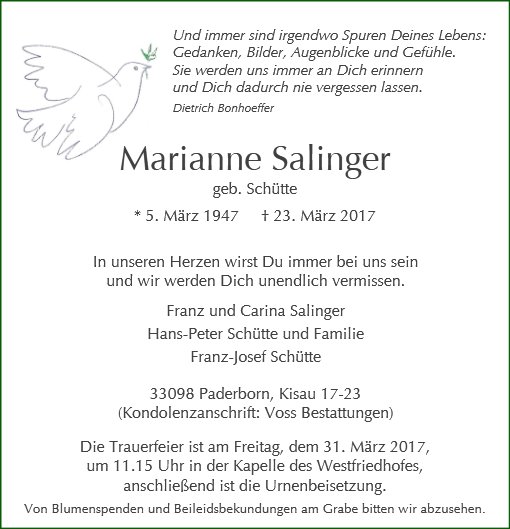 Marianne Salinger