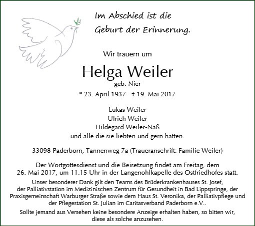Helga Weiler