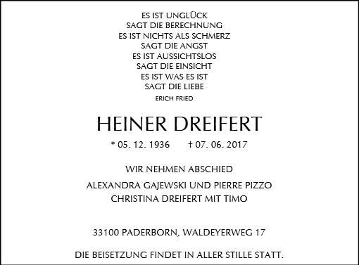 Heiner Dreifert