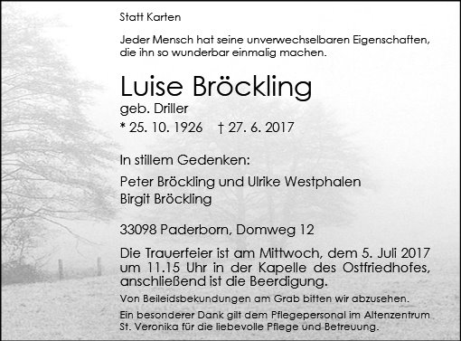 Luise Bröckling