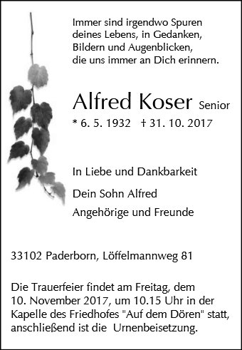 Alfred Koser