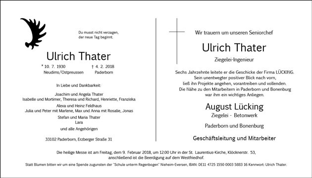 Ulrich Thater