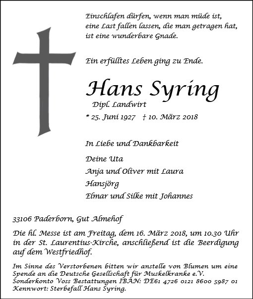 Hans Syring