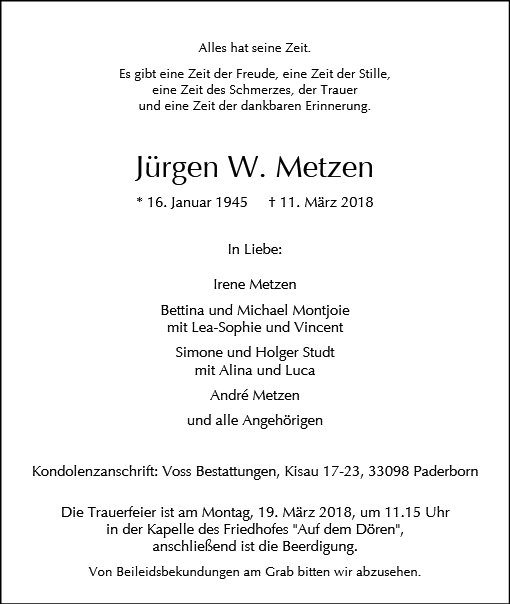 Jürgen Metzen