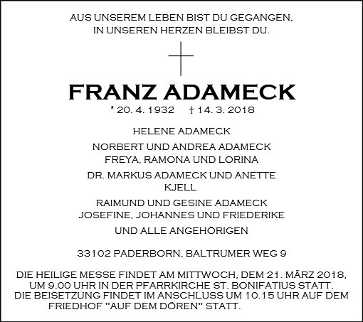 Franz Adameck