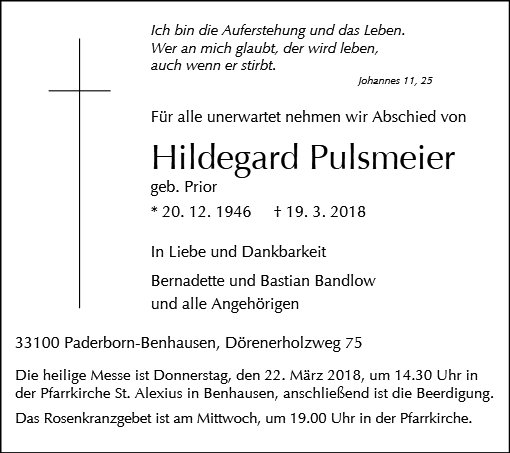 Hildegard Pulsmeier