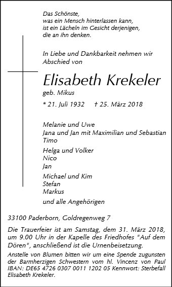 Elisabeth Krekeler