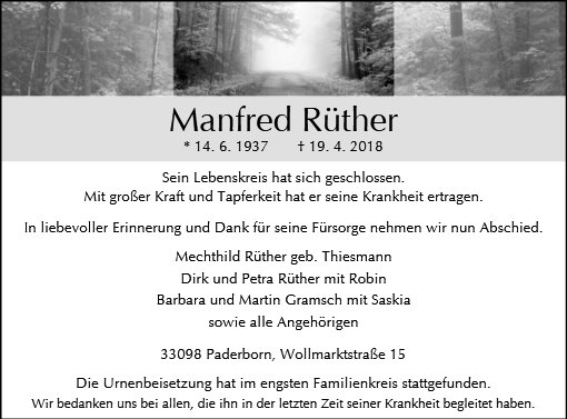 Manfred Rüther