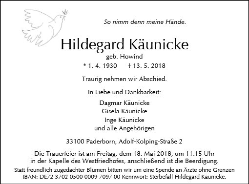 Hildegard Käunicke