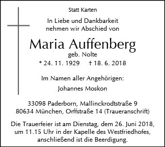 Maria Auffenberg