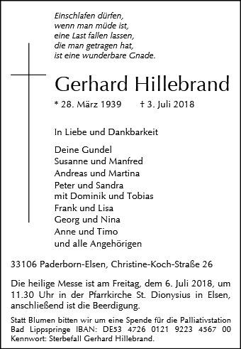 Gerhard Hillebrand