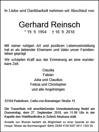 Gerhard Reinsch