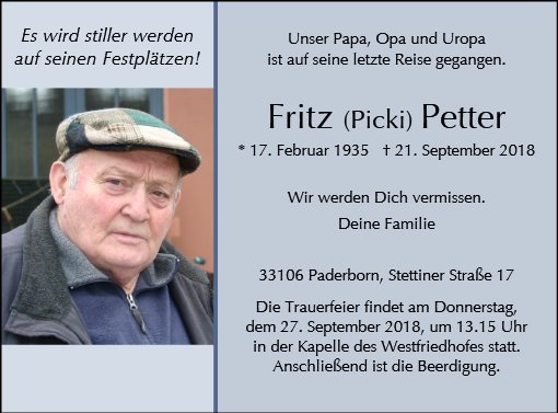 Fritz Petter