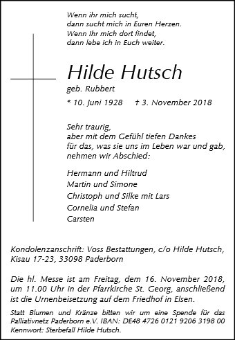 Hildegard Hutsch