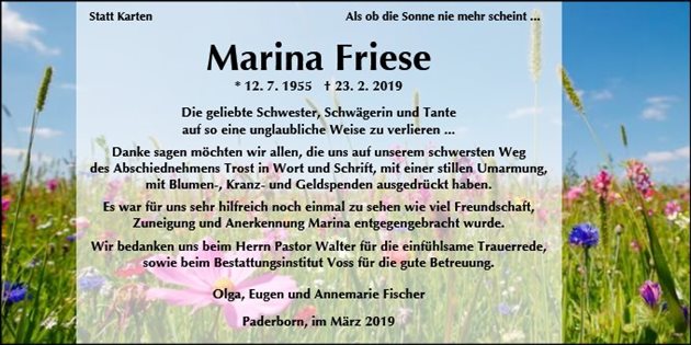 Marina Friese