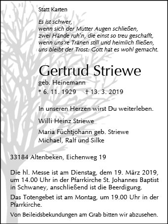 Gertrud Striewe