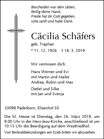 Cäcilia Schäfers