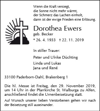 Dorothea Ewers