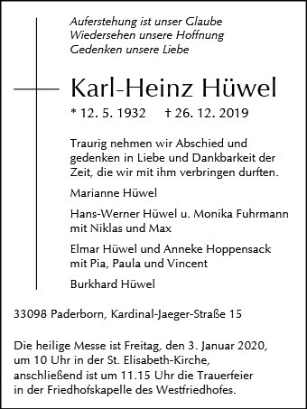 Karl-Heinz Hüwel