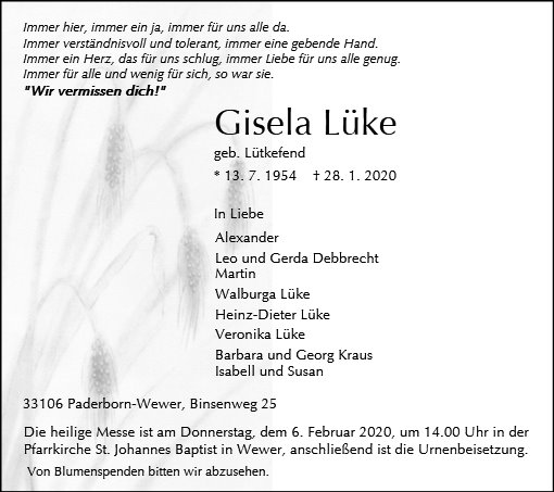 Gisela Lüke