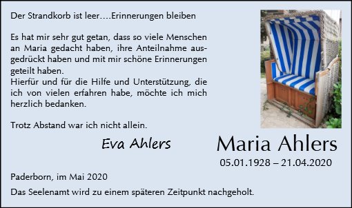 Maria Ahlers
