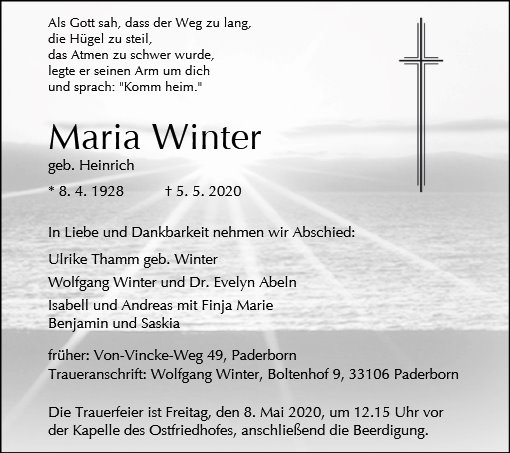 Maria Winter